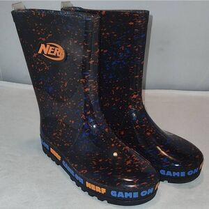 Nerf Splatter PVC Wellies Rain boots Size 2